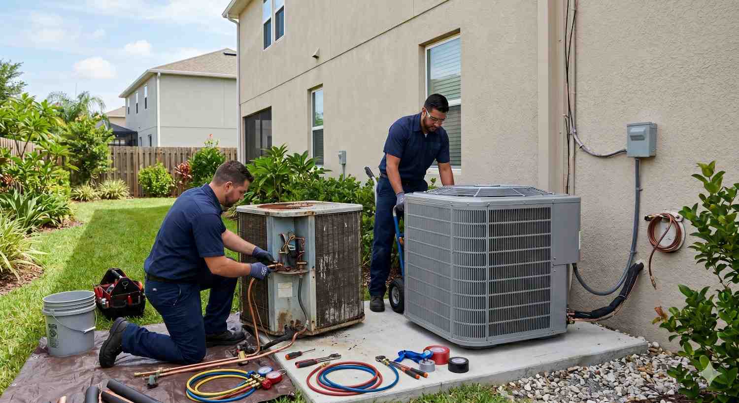 AC Replacement in Raleigh, NC. Raleigh Heating and Air